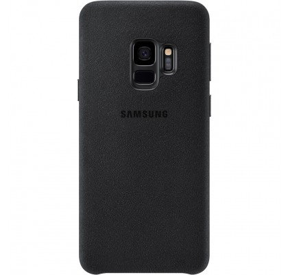 Husa Alcantara Cover pentru Samsung Galaxy S9, Black